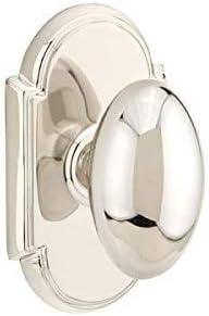 Emtek Full Dummy Set, Style 8 Rosette, Egg Knob (French Antique)
