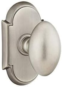 Emtek Full Dummy Set, Style 8 Rosette, Egg Knob (French Antique)