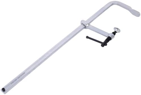 24' Drop Forged Steel Bar Clamps, F Clamps Set for Woodworking, Metalworking, Welding, DIY Projects (24' x 4-3/4' Throat, 2pcs)
