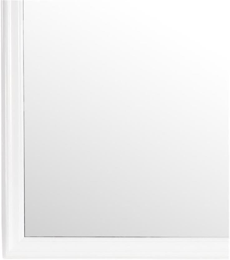 Glory Furniture Louis Phillipe Mirror in White