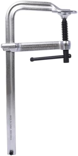 4-Pack 12' Drop Forged Steel Bar Clamps, F Clamps Set for Woodworking, Metalworking, Welding, DIY Projects (12' x 4-3/4' Throat, 4pcs)