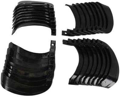All States Tiller Tine Kit - 10 mm fits Yanmar 195187-14970 195107-18310 195187-14980 195107-18320