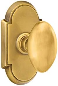 Emtek Full Dummy Set, Style 8 Rosette, Egg Knob (French Antique)