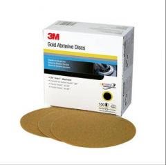 3M Automotive (3M 975) Hookit Gold Disc 00975, 6 inch, P320A, 100 discs/bx