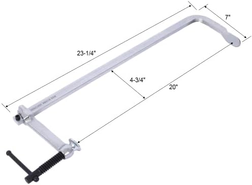 【LuckyNote】 60in Workbench with 4 Drawers Wooden Workbench for Garage Workshop and Home, with Bar Clamps Set (2 pcs 12 inch x 3inch+2pcs 20inchx4-3/4,4pcs Pack) be Shipped in Two Separate parcels.