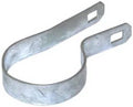 Ozark Fence & Supply Galvanized Steel Tension Band (100, 4'): 100-Pack Galvanized Tension Bands for 4' Chain Link Fence Posts - Rust-Resistant, Durable, Easy Install. Includes Required Bolt.