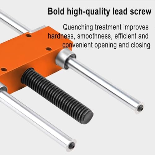 Woodworking Bench Vise, Multi-Functional inertial clamp, Clamping Range 0-300mm, Easy to Install,for Woodworking workshops, M8 mounting Screws not Included