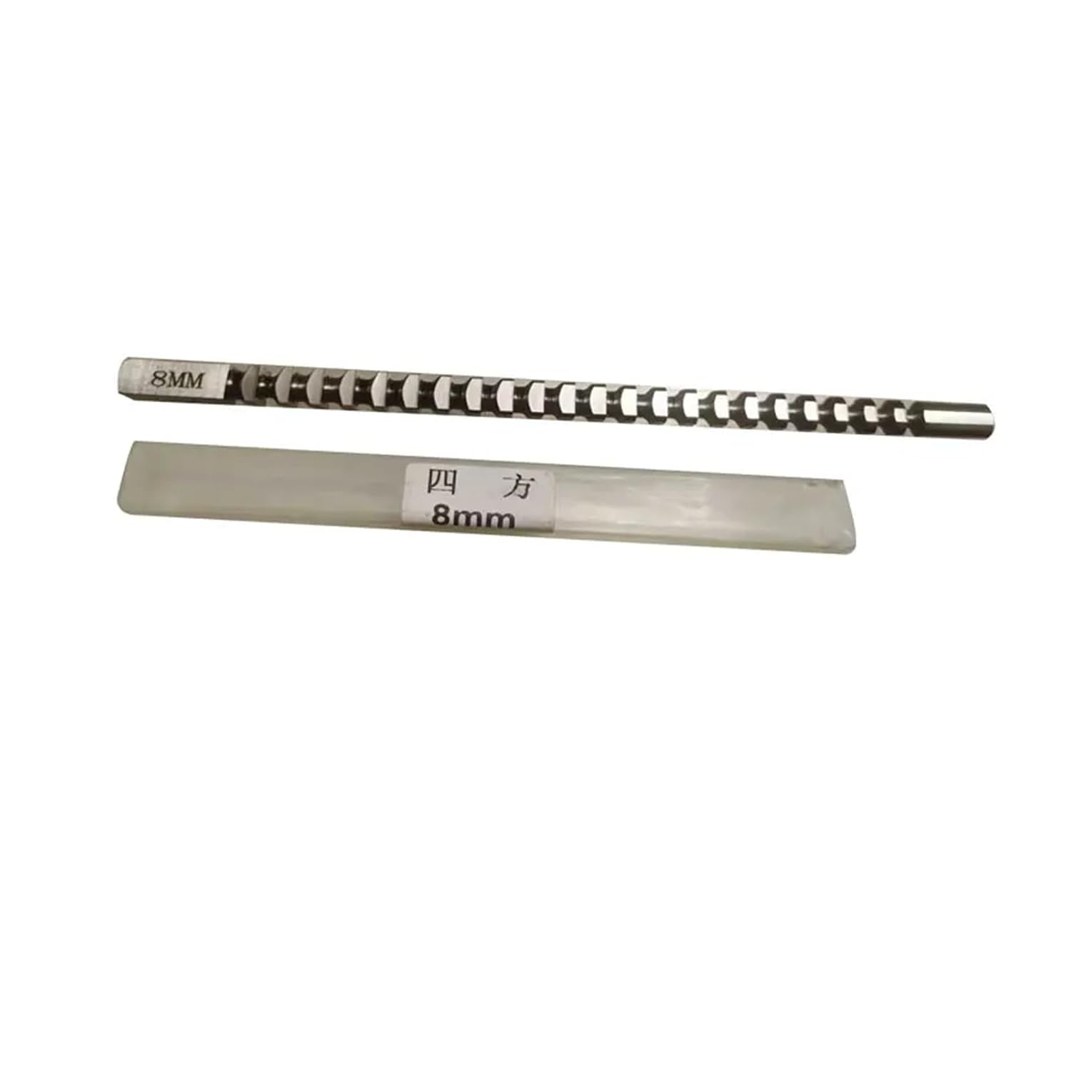 3/8' HSS Square Keyway Broach Cutter Inch Size High Speed Steel Cutting Tool Heat Resistance