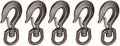 47400946 Drop Forged Alloy Steel Swivel Eye Hook with Latch, 3 Ton Working Load Limit (5)