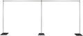Pipe and Drape Backdrop Photobooth Wedding Party Convention Tradeshow Kit Framework ONLY (8x20Fixed) Upgraded Version