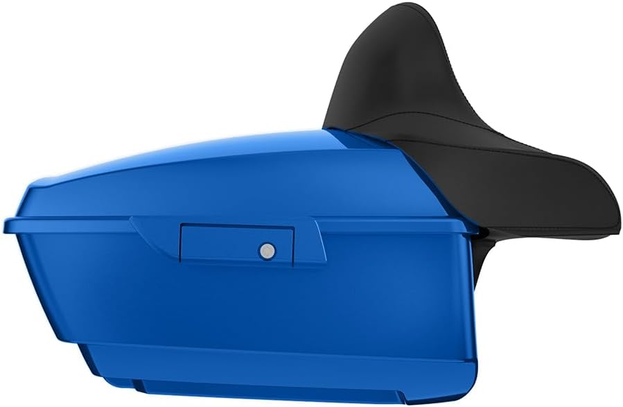 Tour Pack Latches for Harley,Tour Pack Trunk Lid Latch with Keys Fit for Harley Touring/Road King/Road Glide/Street Glide/Electra Glide/Ultra-Classic 2014+ Blue Burst