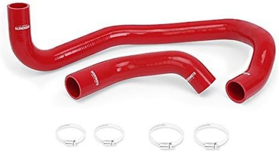 Mishimoto MMHOSE-MOP57-05RD Silicone Radiator Hose Kit Compatible With Dodge Challenger/Charger 5.7L V8 2006-2010 Red