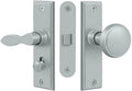 Deltana Sdml334u26d Square Storm Door Latch Mortise Lock, Brushed Chrome