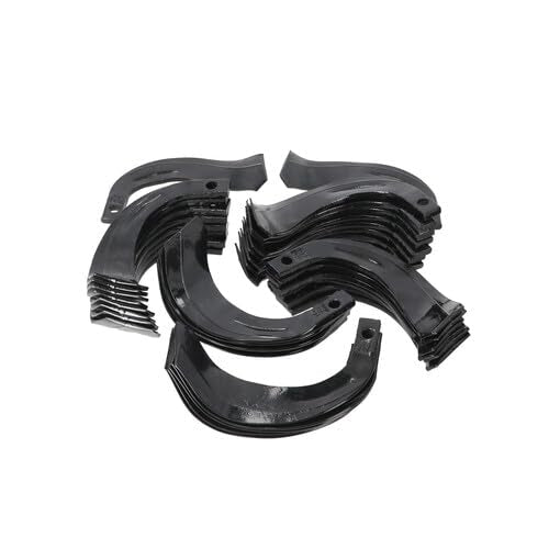 Tiller Tine Set - 12 mm fits Yanmar 195107-18510 Left Hand 195107-18520 Right Hand