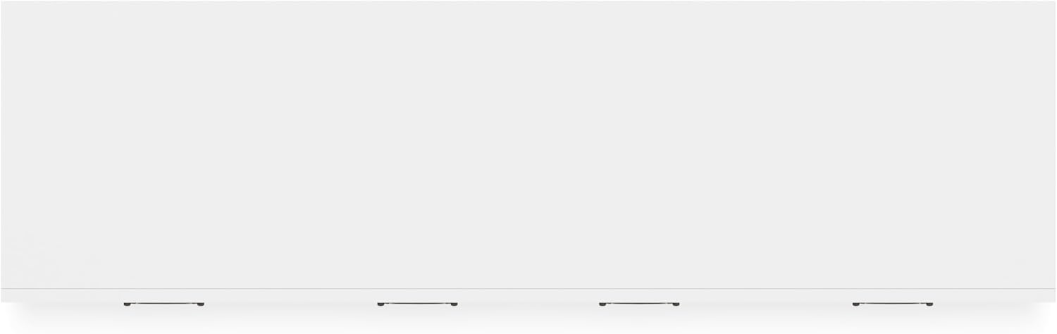 Signature Design by Ashley Binterglen Casual Coastal Six-Drawer Dresser with Dovetail Construction for Bedroom, White Finish, 57.13' W x 16.38' D x 35.5' H