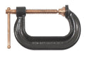 BESSEY CDF404 4 In. Black Oxide Spindle Drop Forged C Clamp (Pack of 6)