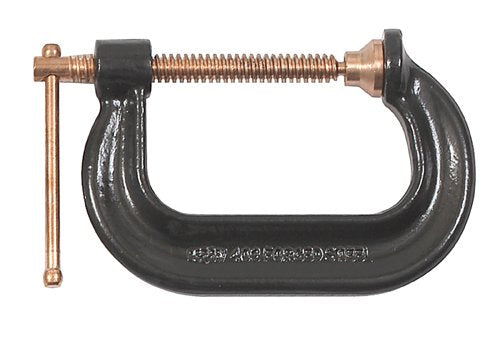 BESSEY CDF404 4 In. Black Oxide Spindle Drop Forged C Clamp (Pack of 6)