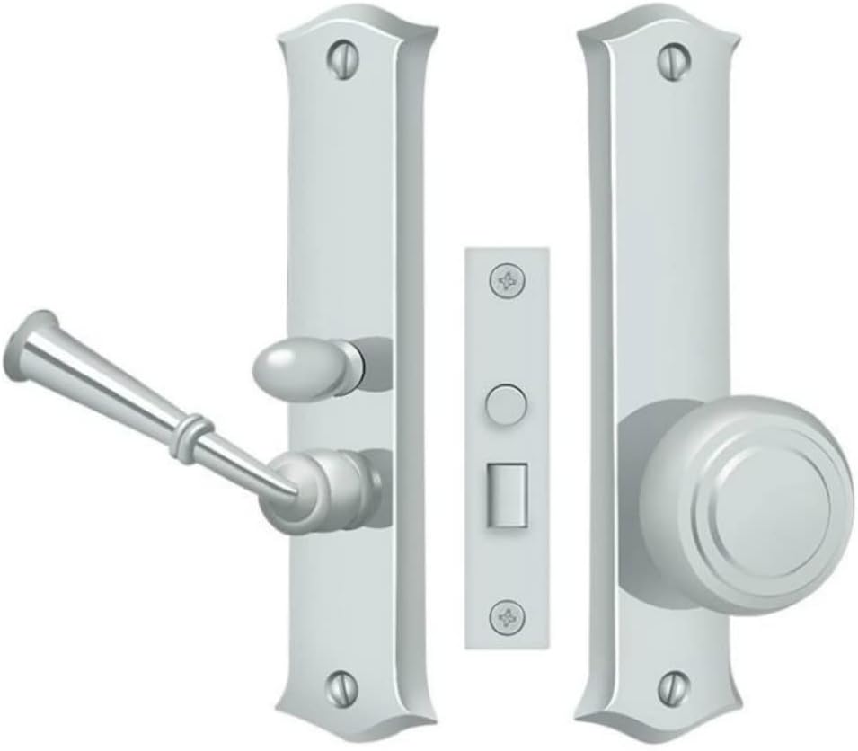 Deltana Sdl688u26 Classic Storm Door Latch Mortise Lock, Polished Chrome