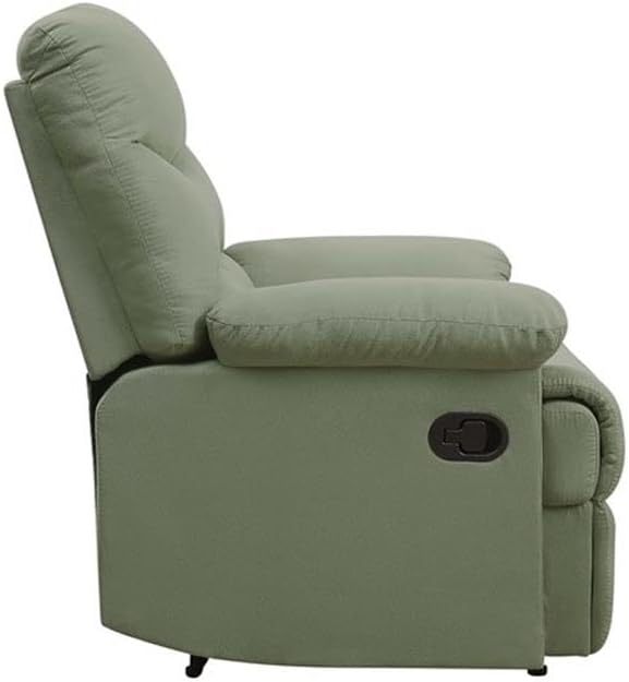 Acme Carell Furniture Recliner in Sage Microfiber