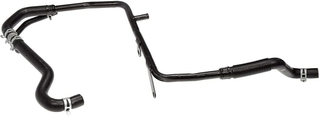 KarParts360 For Ford Ranger 2001 2002 2003 Heater Hose | Steel; Rubber | Black/Coated | Hose End 1 | Branched Coolant Hose | With Clamps | 3 Pieces Branch | Replacement For 3L5Z8C633-BA