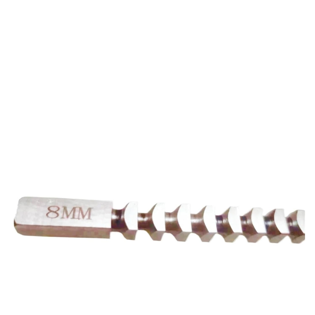 3/8' HSS Square Keyway Broach Cutter Inch Size High Speed Steel Cutting Tool Heat Resistance