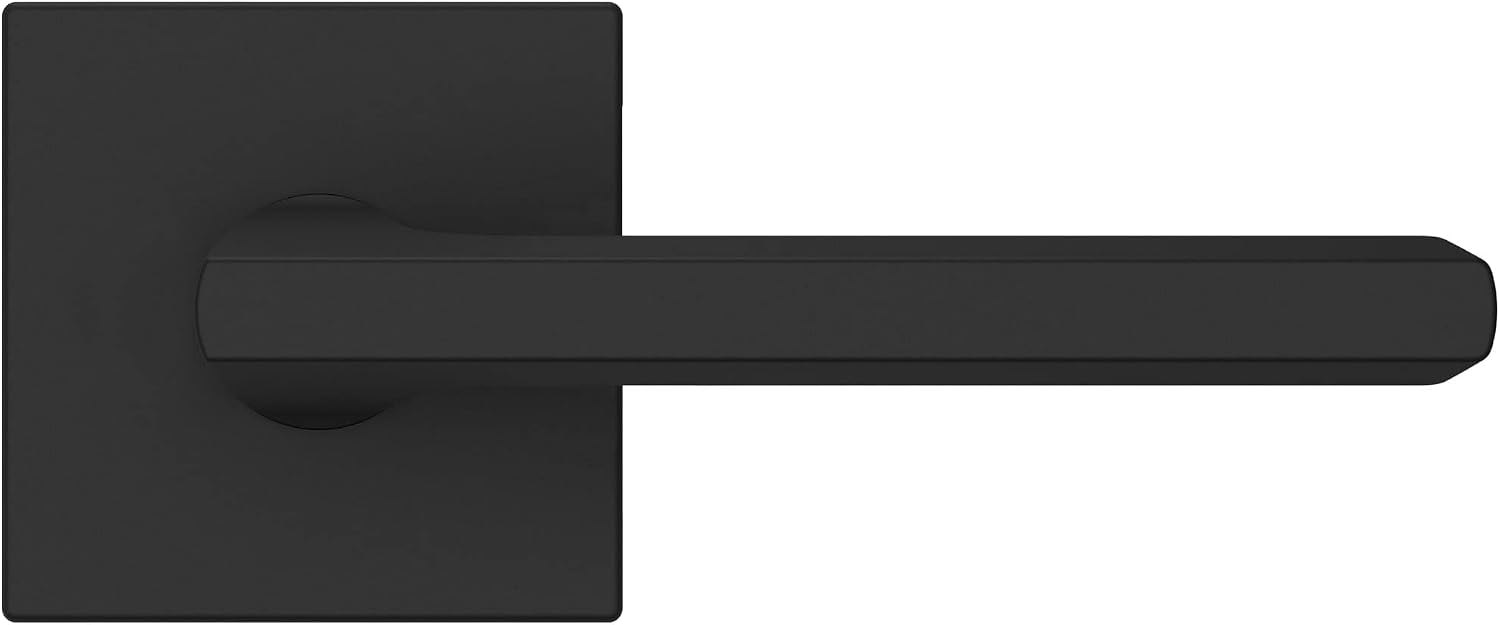 Baldwin 5162.Pass 5162 Passage Door Lever Set with R017 Rose from The Estate Collection - Lifetime Graphite Nickel