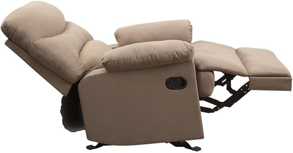 Acme Furniture Arcadia Recliner in Light Brown