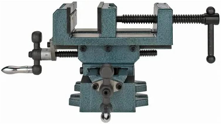Wilton Cross-Slide Drill Press Vise, 4' Jaw Width & Max Opening, 1-3/8' Jaw Depth (Model CS4)