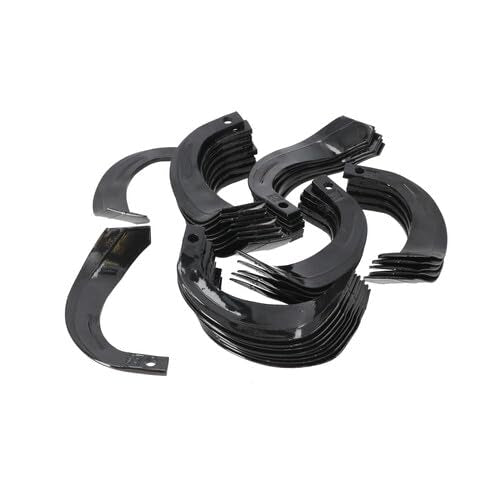 Tiller Tine Set - 12 mm fits Yanmar 195107-18510 Left Hand 195107-18520 Right Hand
