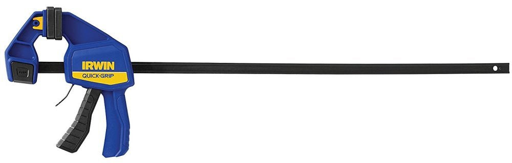 5 Pack Irwin 1964720 24' Quick-Grip Medium-Duty One-Handed Bar Clamp