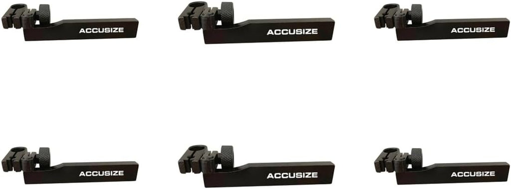 Accusize Industrial Tools Height Gauge Adaptor with Clamps, 0002-0881, 6 Units