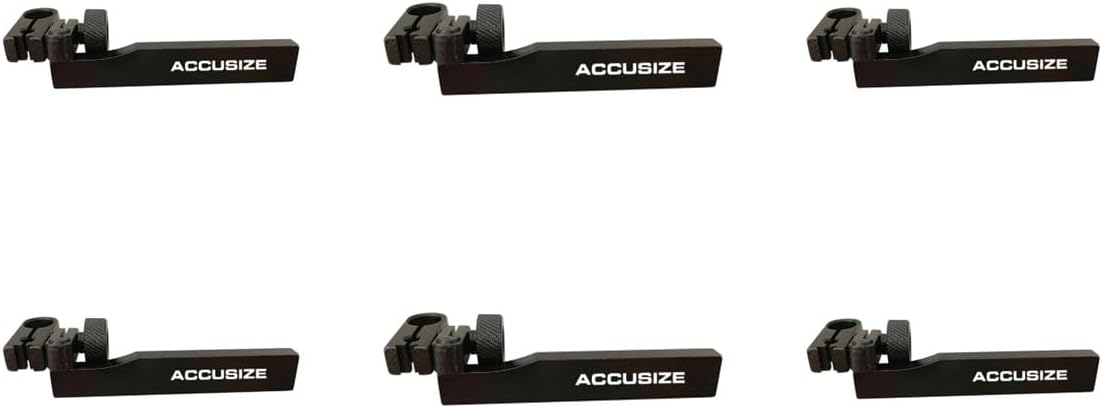 Accusize Industrial Tools Height Gauge Adaptor with Clamps, 0002-0881, 6 Units