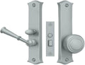 Deltana Sdl688u26d Classic Storm Door Latch Mortise Lock, Brushed Chrome