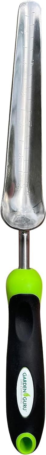 Garden Guru Seed Planting Shovel Trowel Transplanter Widger – Stainless Steel – Rust Resistant - Ergonomic Handle – Hand Dibber Seedling Bulb Planter Tool for Planting Transplanting - 1 Case (60 Pcs)