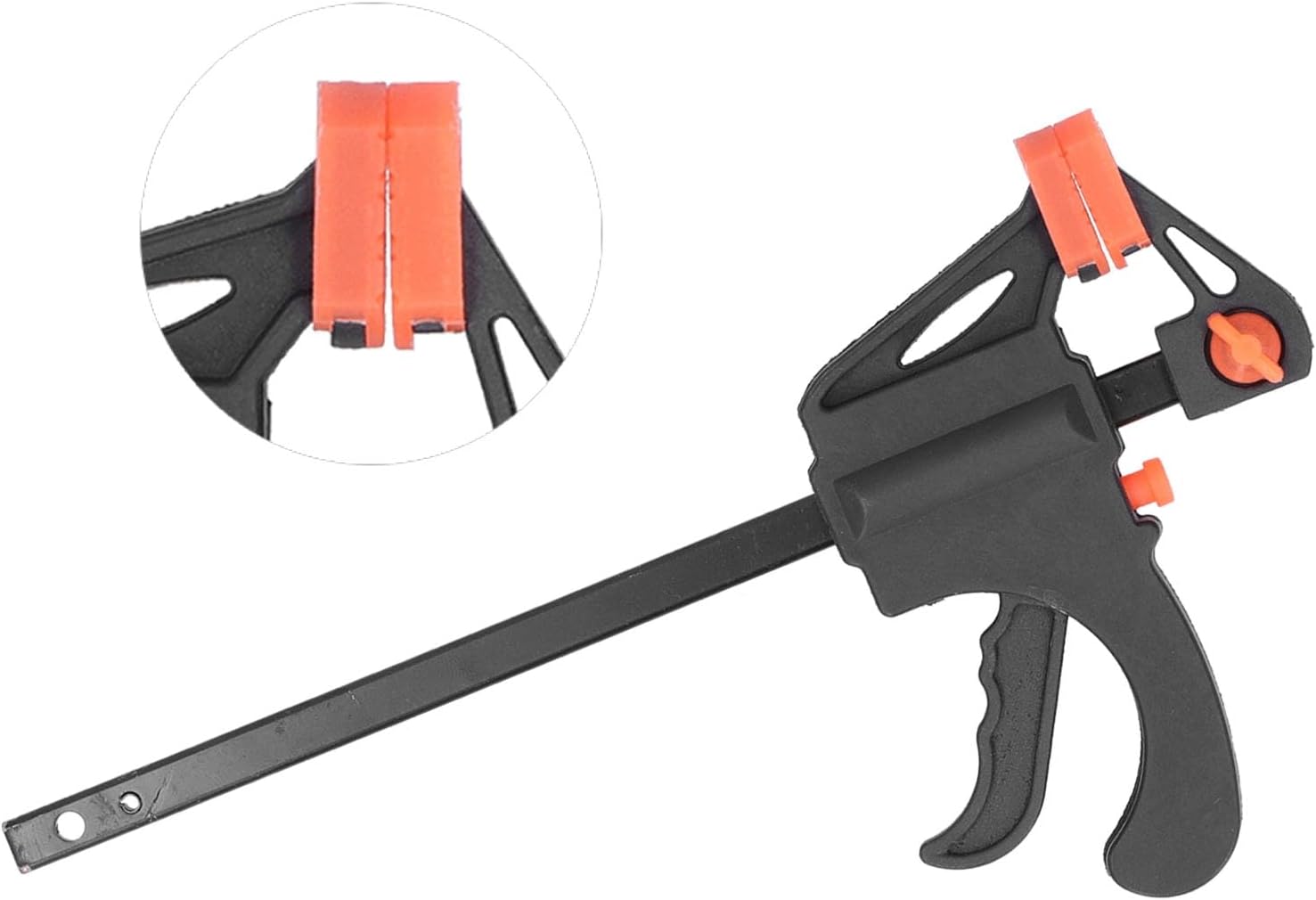Ratchet Bar Clamp ABS N 0in Woodworking Clamps with 60KG Clam Force for Furniture Manufacturing (24 Inch)