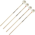 Innovative Percussion PIUSGSB Pius Cheung Graduated Marimba Mallet Set w/Birch Handles - White Yarn