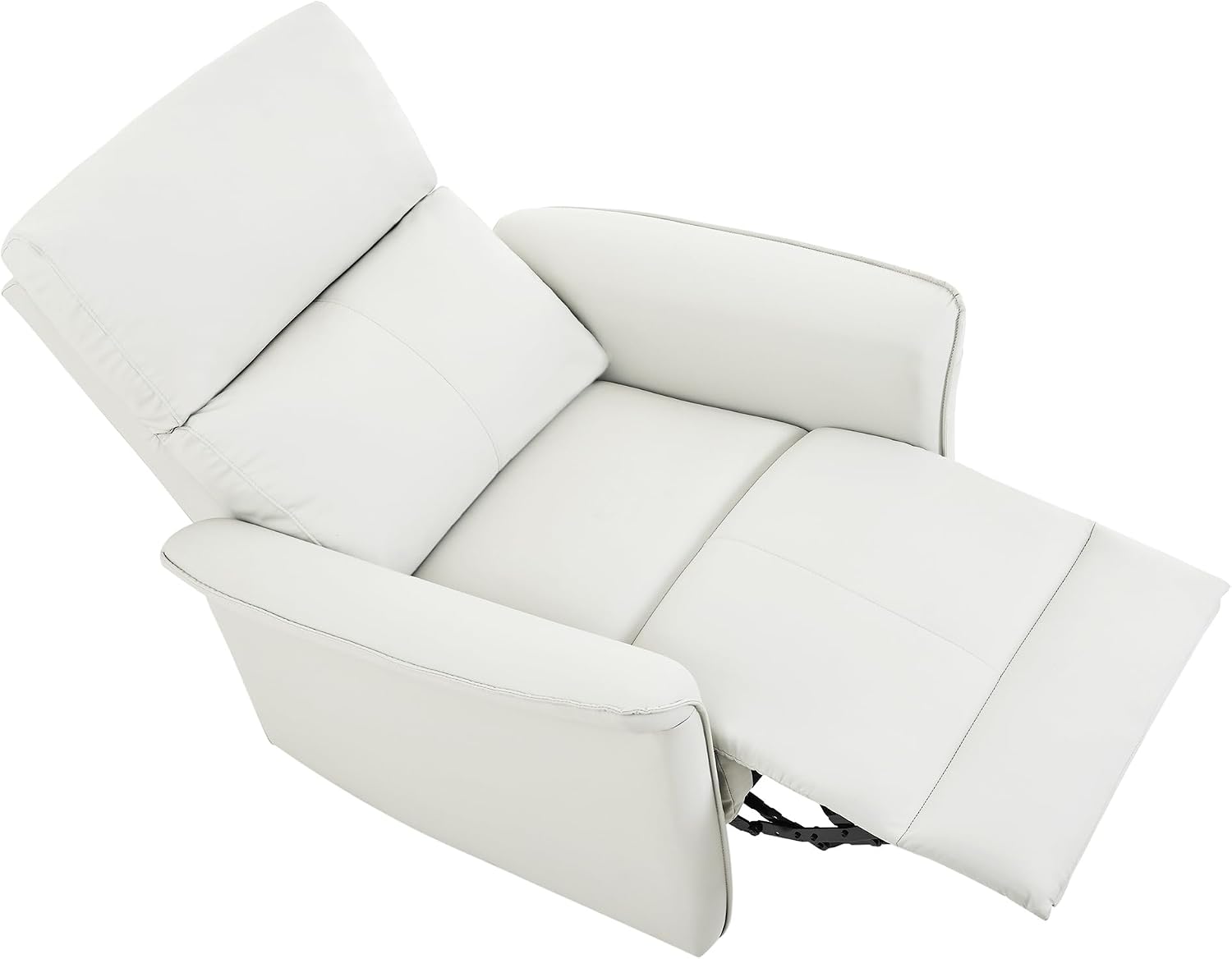 KEIKI Swivel Rocker Recliner Chair for Adults, Rocking Recliner Chair, Glider Rocking Chair, Reclining with Modern-Designed Armrests, Nursery Recliner for for Small Spaces/Living Room/Bedroom/Nursing