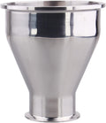 DERNORD Sanitary Fitting Reducer Fitting SUS304 Tri Clamp Ferrule Style 6' Tube OD to 3' Tube OD