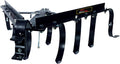 Brinly Sleeve Hitch Adjustable Tow Behind Cultivator, 18' by 40', Hammered Black