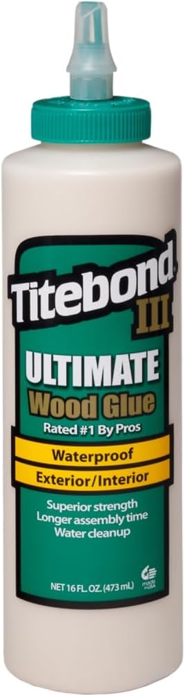 Bora 4-Piece Clamp Set and Titebond 16oz Wood Glue Bundle