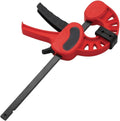 1pcs F style bar clamp wood working tools quick grip F clamp 4/6/12/18/24 inch plastic carpentry clamps quick release(24 inch)