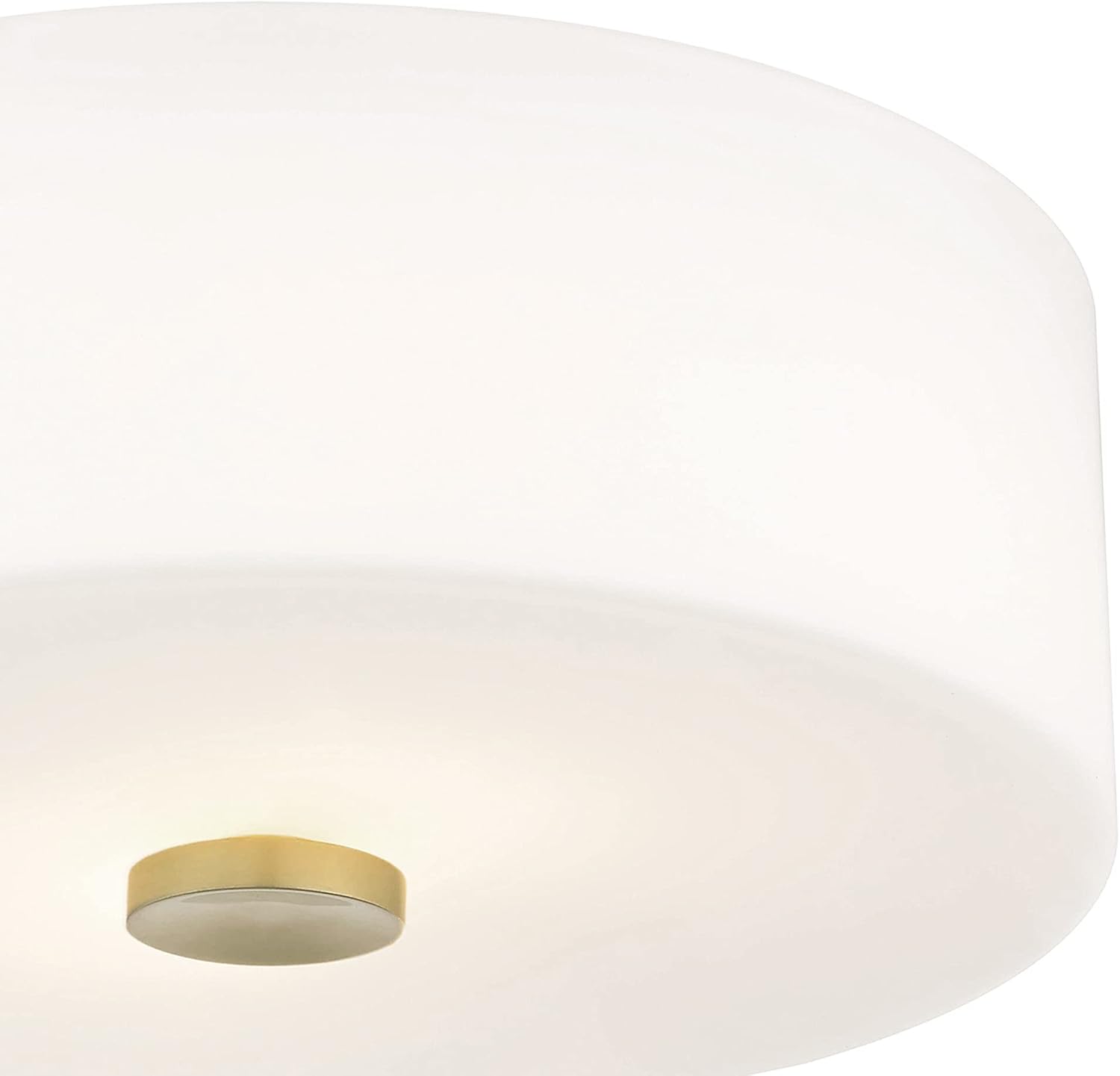 Mitzi H146502-AGB Sophie - 2 Light Flush Mount 4.5 inches Tall and 11.75 inches Wide - Aged Brass