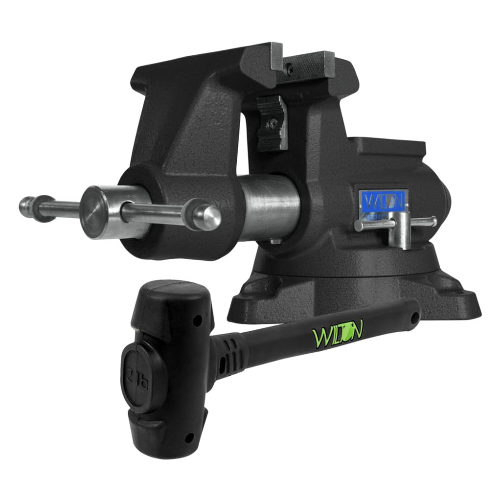 Wilton Special Edition 5-1/2' Mechanics Pro Vise and B.A.S.H 2-Lb. Dead Blow Hammer (28811DB)