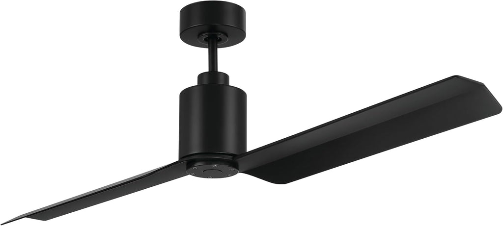Craftmade - Sleek 56 in. Outdoor Flat Black Finish Ceiling Fan w/Remote Control