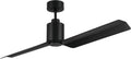 Craftmade - Sleek 56 in. Outdoor Flat Black Finish Ceiling Fan w/Remote Control