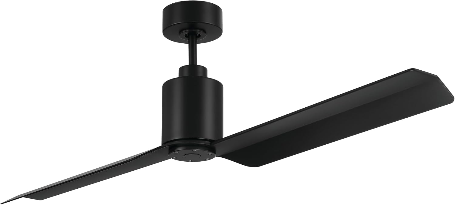 Craftmade - Sleek 56 in. Outdoor Flat Black Finish Ceiling Fan w/Remote Control