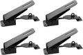 11845 x 4 11845 Fold Down Pop Up Camper Latch and Catch - Black- 4 Pack 11845 x 4
