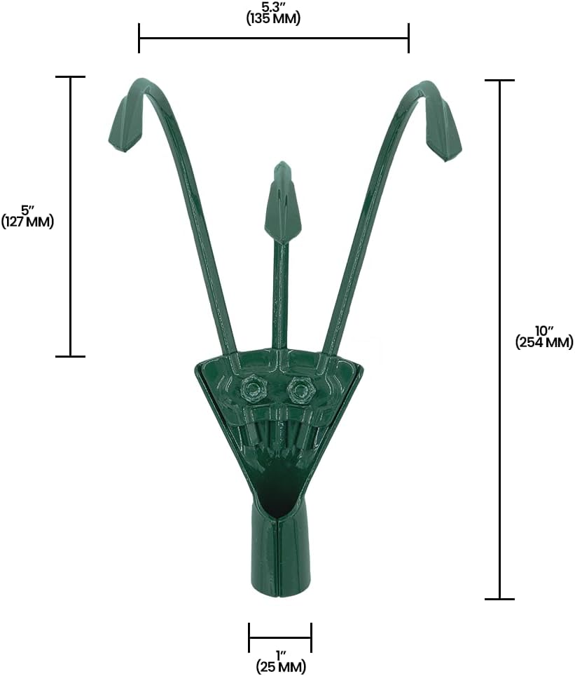 Zenport J0123 3-Prong Cultivator Attachment, Green - 10 Pack
