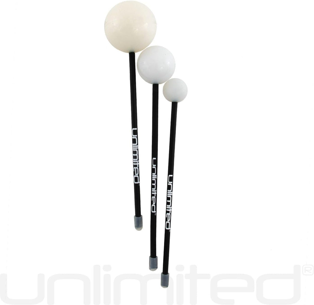 Mallet Set for 30' to 32' Bronze (Chinese) Gongs Includes 4 Mallets/Perfect for Sound Healing