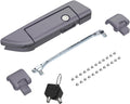 Tour Pack Latches for Harley,Tour Pack Trunk Lid Latch with Keys Fit for Harley Touring/Road King/Road Glide/Street Glide/Electra Glide/Ultra-Classic 2014+ Smoke Gray